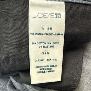 Joe's Jeans Straight Fit in Dark Gray